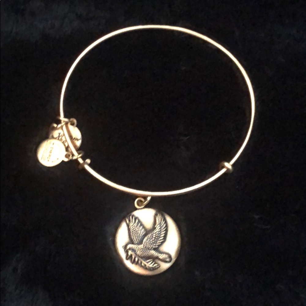 Alex And Ani - Dove coin bangle
